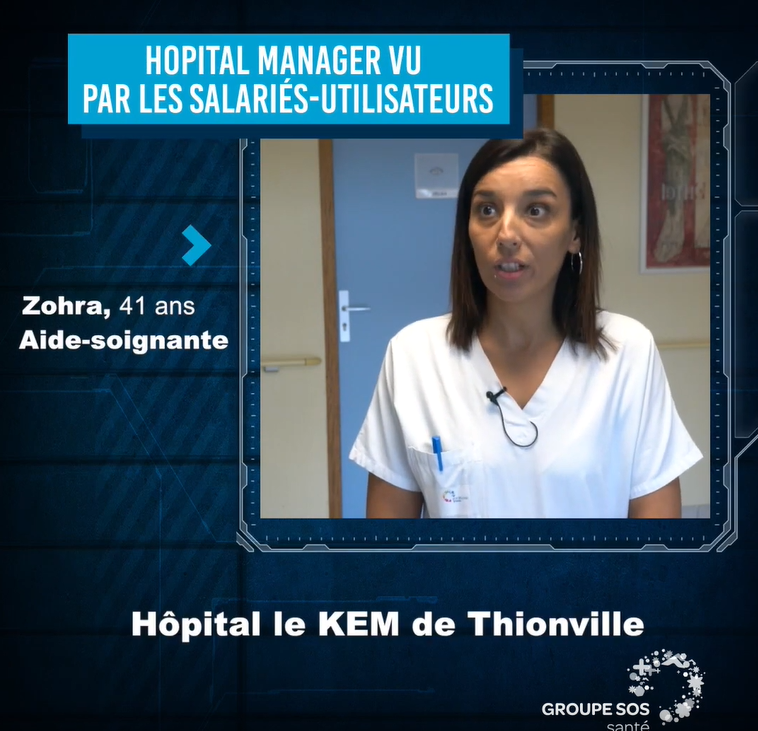 Zohra, aide-soignante, nous parle du logiciel Hopital Manager de Softway Medical