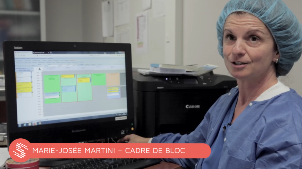 Témoignage de MARIE JOSEE MARTINI sur hopital Manager