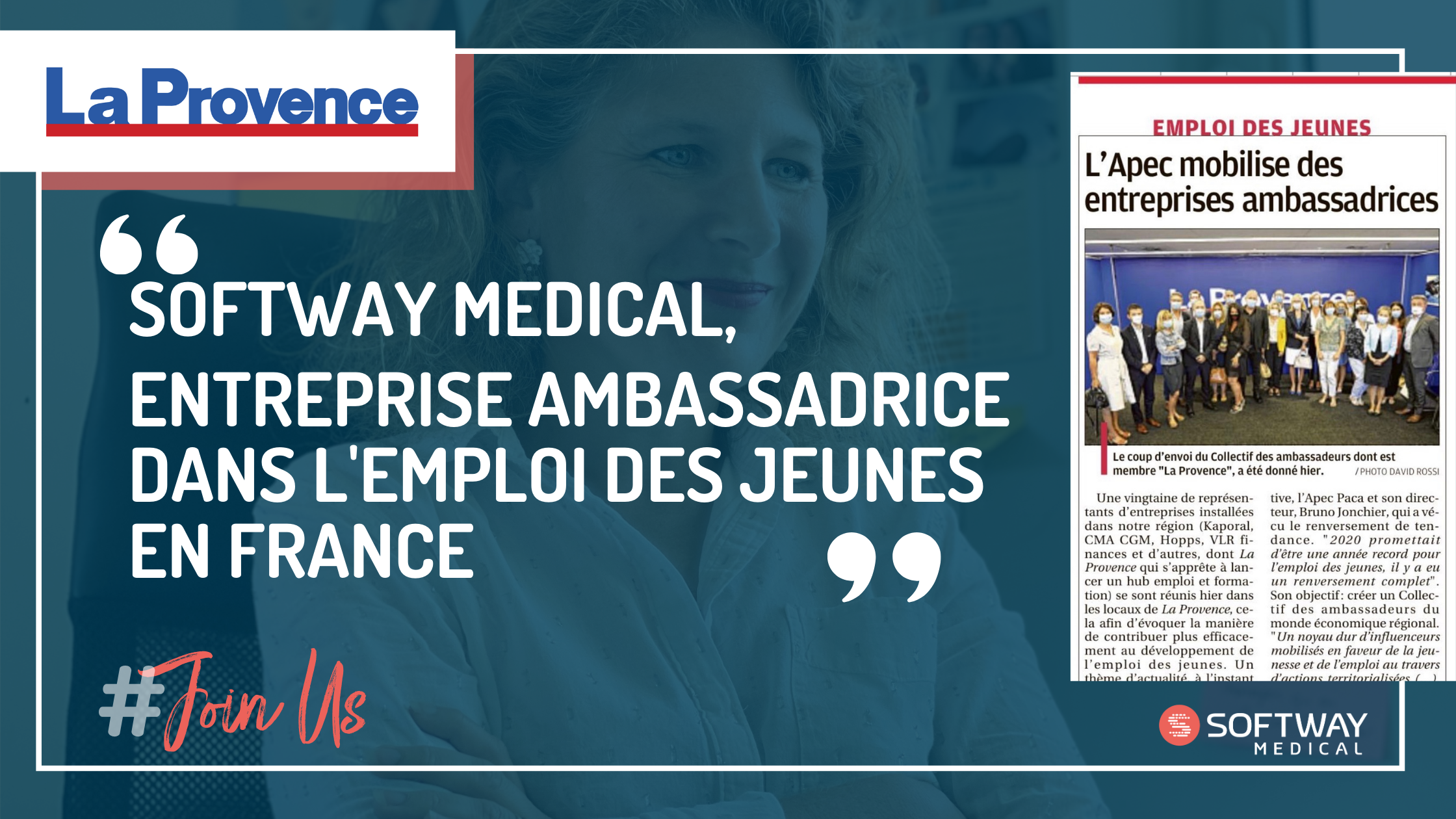 Softway Medical : entreprise ambassadrice dans l’emploi des jeunes en France