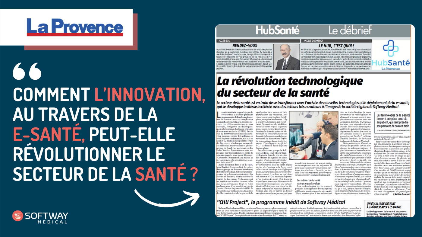 Comment l’innovation, au travers de la e-santé, peut-elle révolutionner le secteur de la santé ?