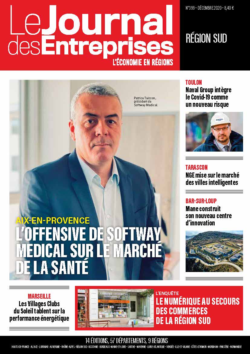 Le Groupe SOFTWAY MEDICAL fait la une du Journal des Entreprises