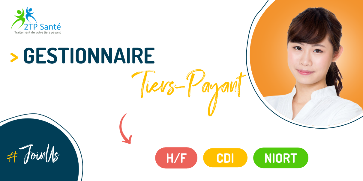 GESTIONNAIRE TIERS-PAYANT – F/H – NIORT