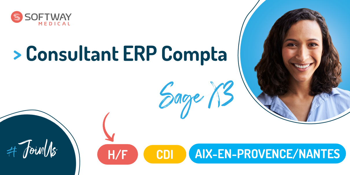 CONSULTANT ERP COMPTABILITE – F/H – Aix-En-Provence / Nantes