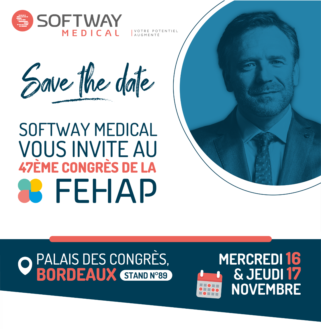 Save the date pour le congrès FEHAP 2022